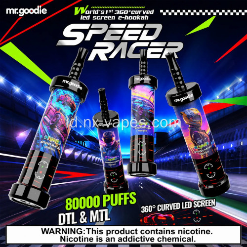 Mr.Goodie 80k puff Vape sekali pakai